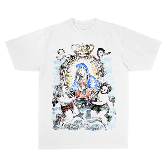 Massive Action Apparel - Sinners Club Premium T-shirt - White — front view