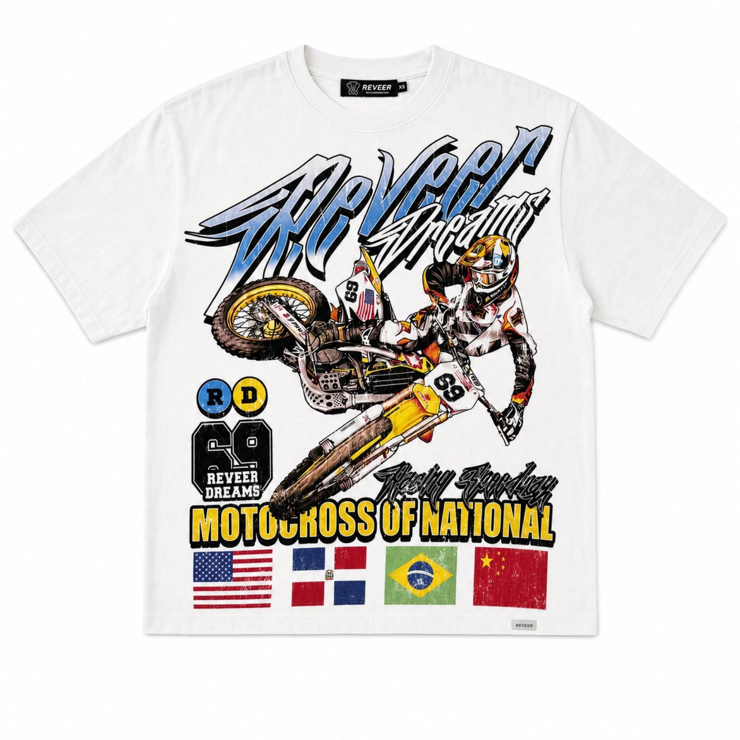 REVEER - 'off-road Dreams' Tee — front view