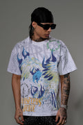 Eleve - Anarchy Short Sleeve Tee - White — front view