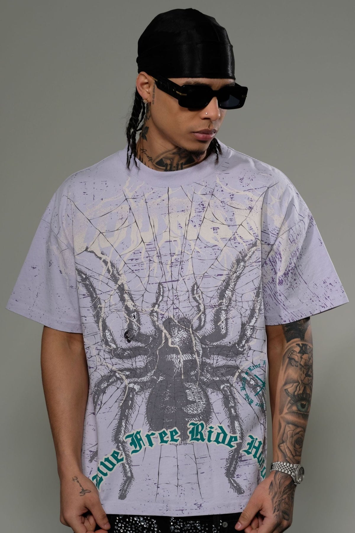 Eleve - Endurance Short Sleeve Tee - Lavender — front view