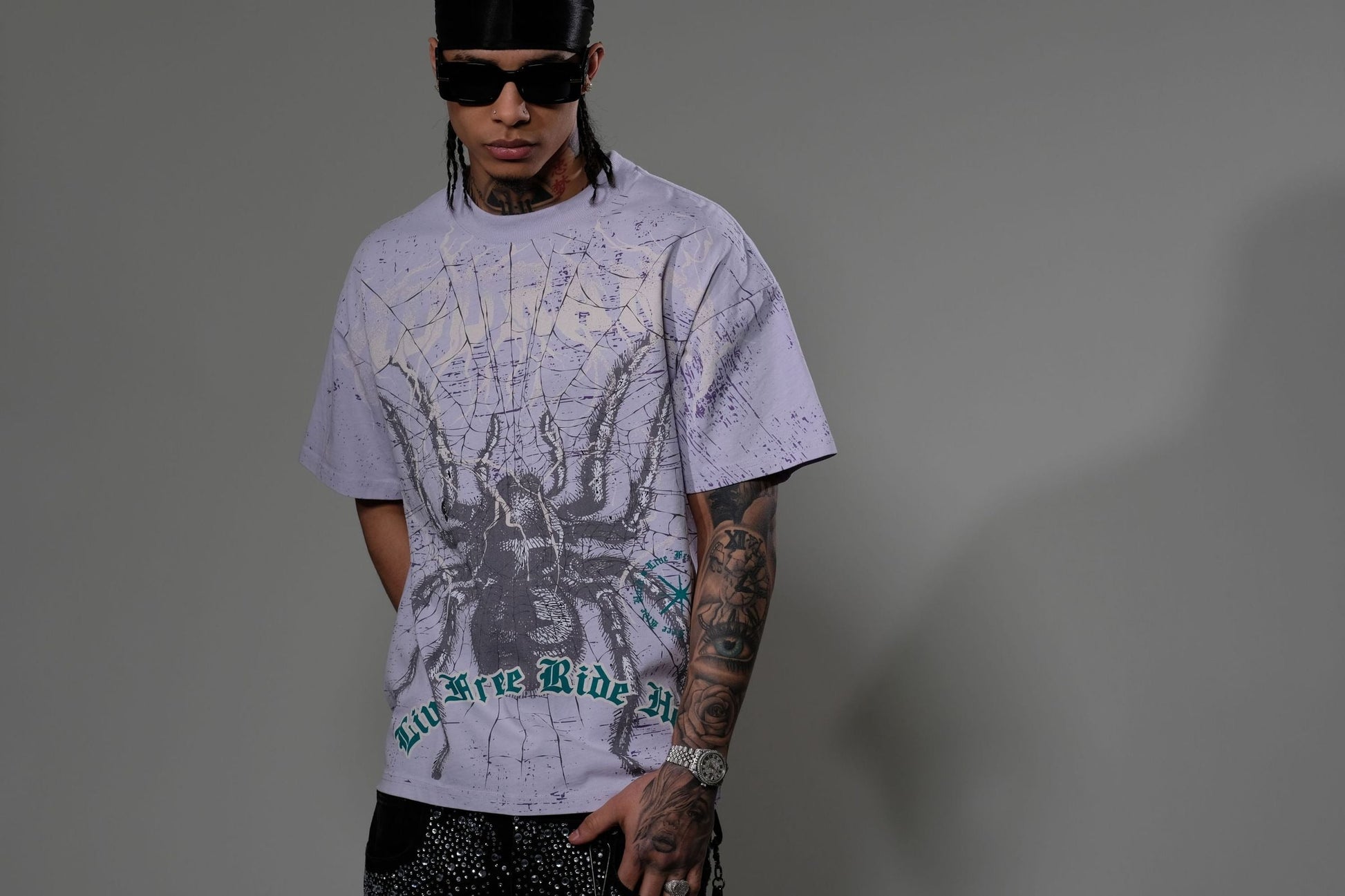 Eleve - Endurance Short Sleeve Tee - Lavender — front view