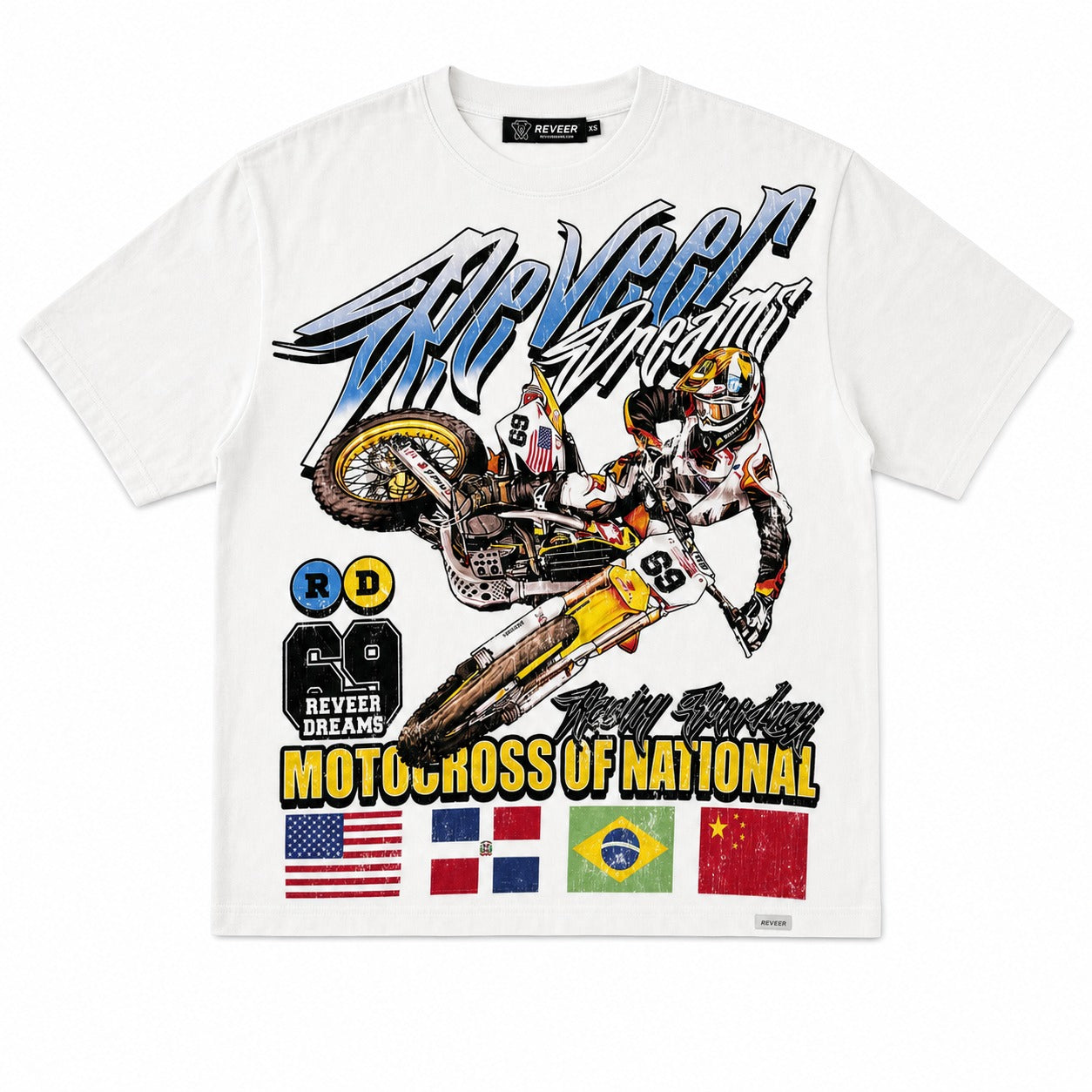 REVEER - 'off-road Dreams' Tee — front view