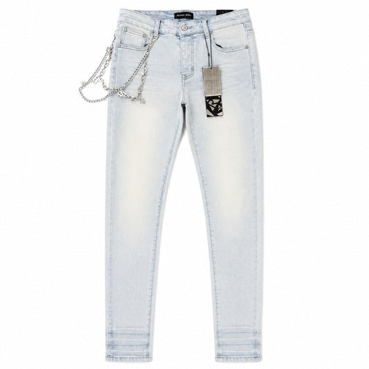REVEER - Origin Ice Blue Skinny Denim - Xp-19 — front view
