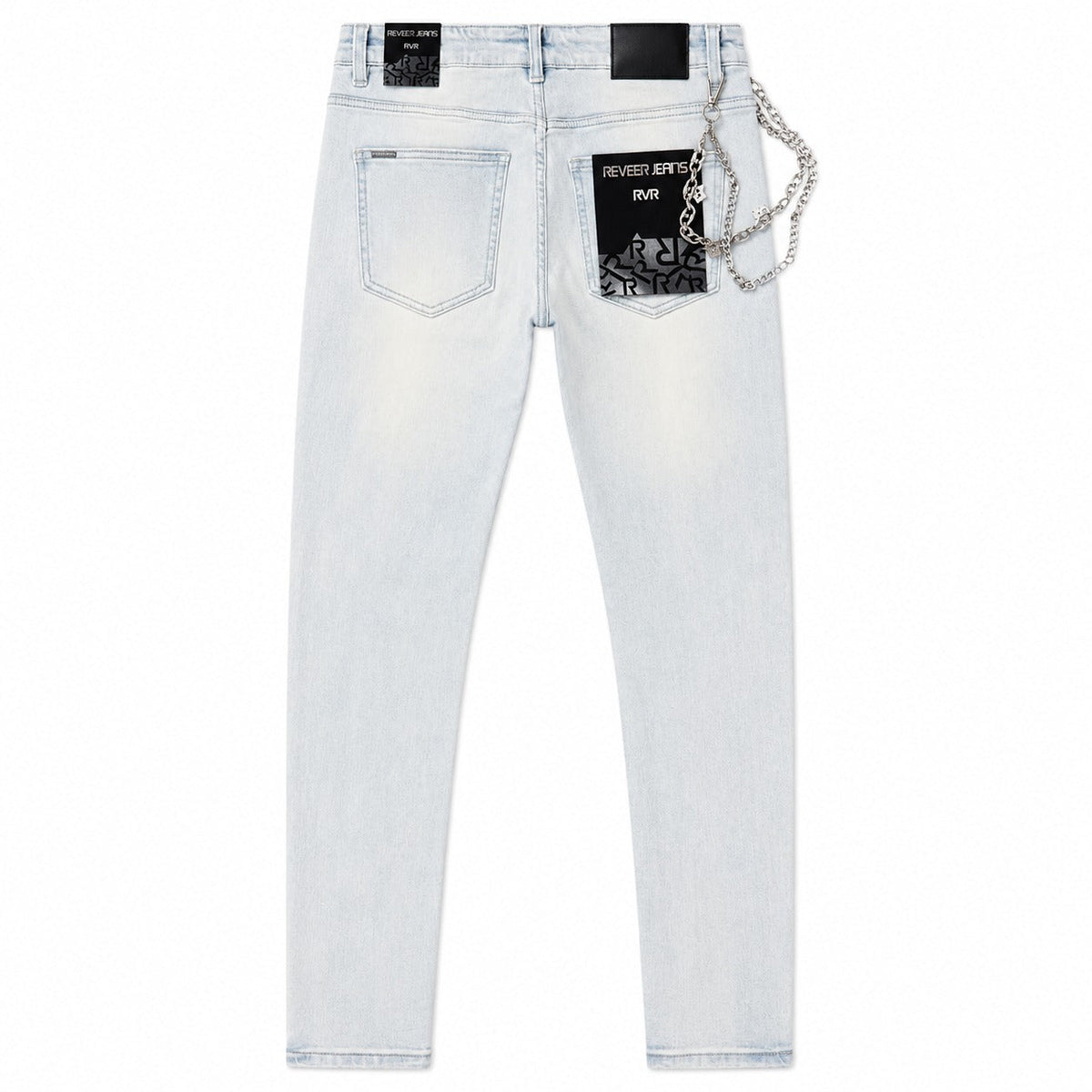 REVEER - Origin Ice Blue Skinny Denim - Xp-19 — front view