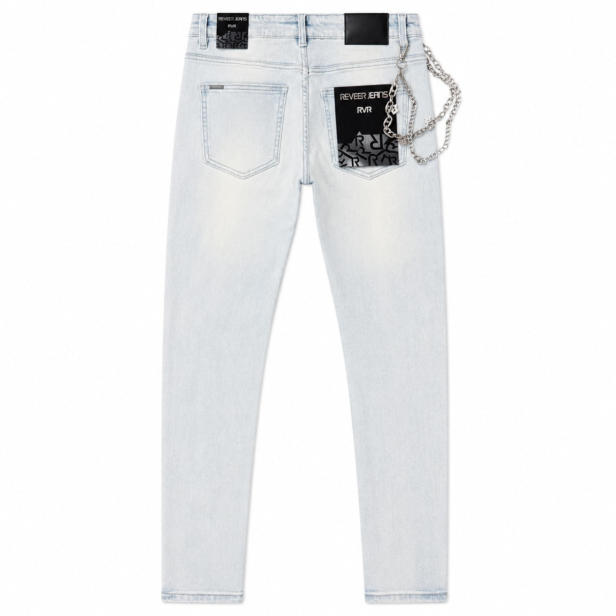 REVEER - Origin Ice Blue Skinny Denim - Xp-19 — front view