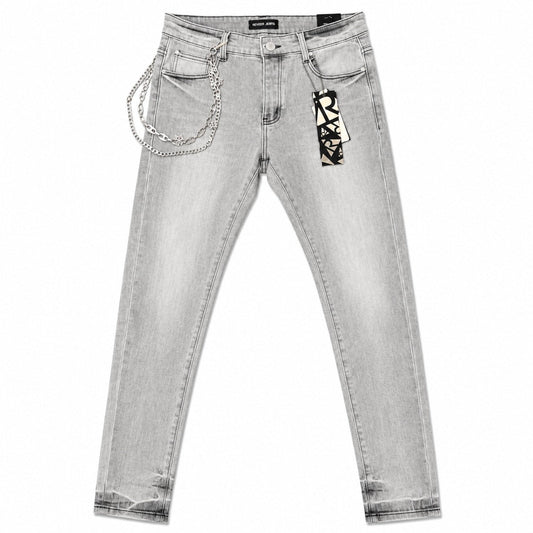 REVEER - Origin Ice Grey Skinny Denim - Xp-15 — front view