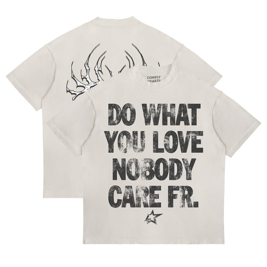 Massive Action Apparel - Do What You Love Premium T-shirt - Creme — front view