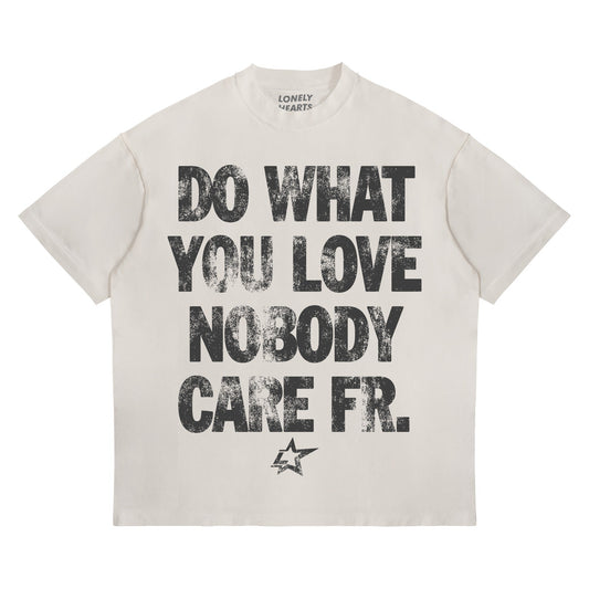 Massive Action Apparel - Do What You Love Premium T-shirt - Creme — front view