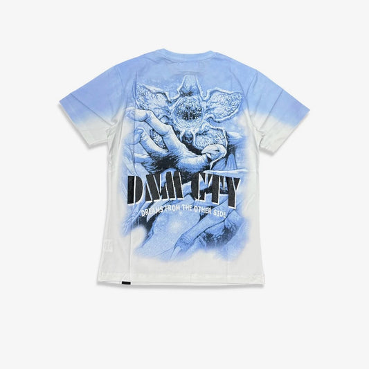 Denim City Dreams From The Other Side Tee - Baby Blue — front view