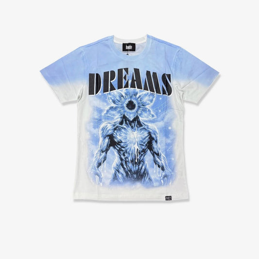 Denim City Dreams From The Other Side Tee - Baby Blue — front view