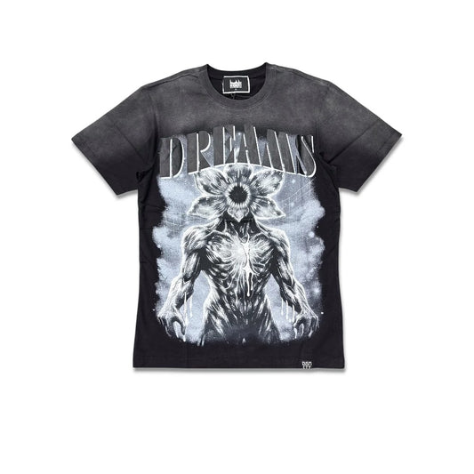 Denim City Dreams From The Other Side Tee - Black — front view