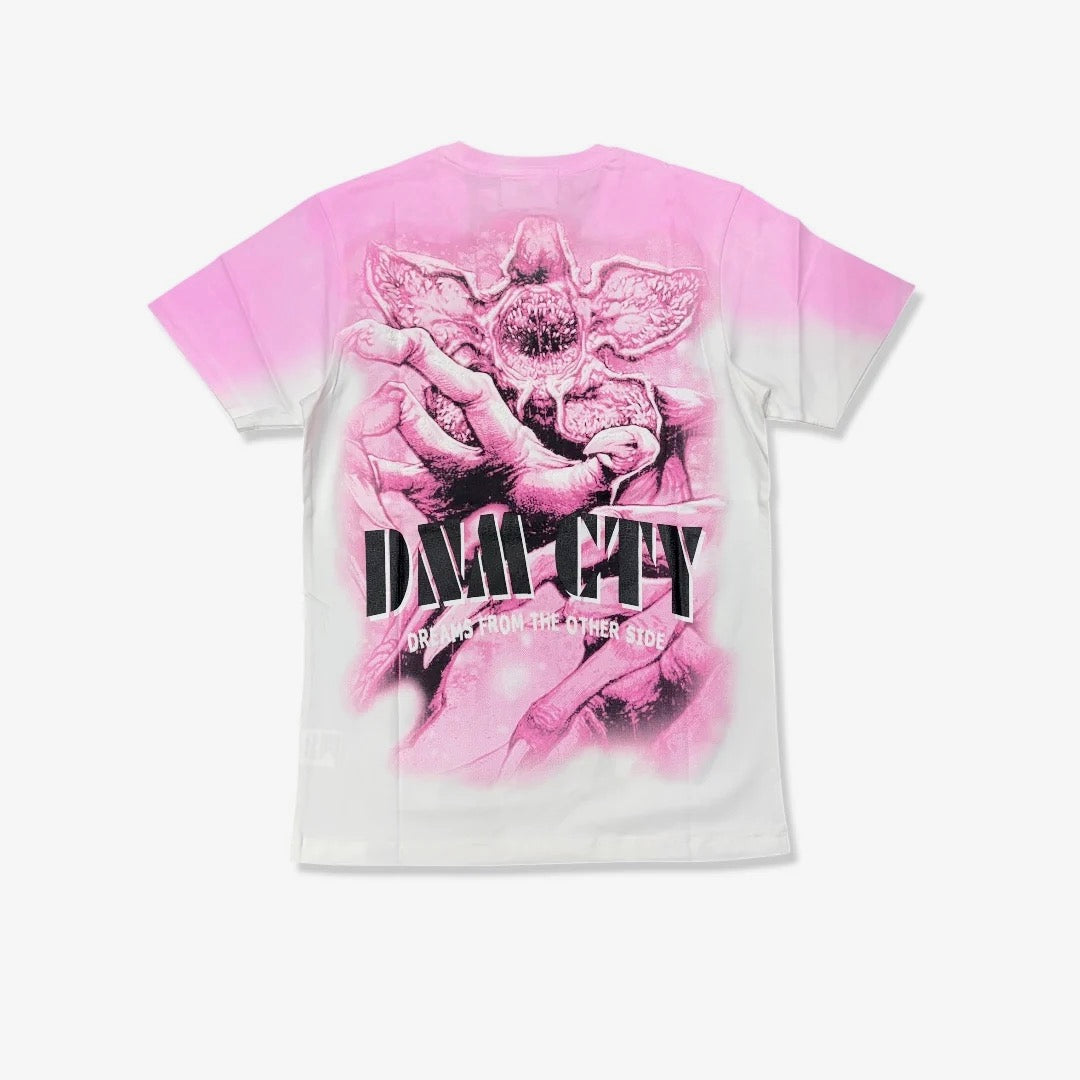Denim City Dreams From The Other Side Tee - Pink — front view