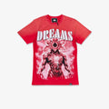 Denim City Dreams From The Other Side Tee - Red — front view