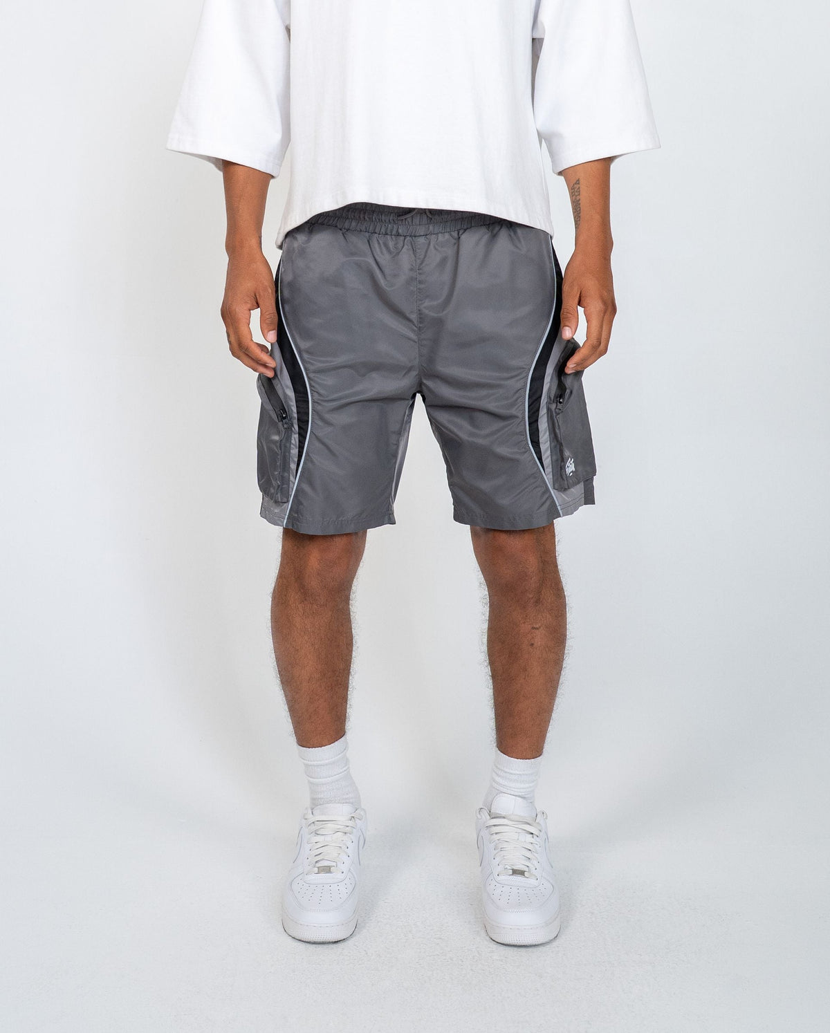 EPTM - Kats Shorts - Grey — front view