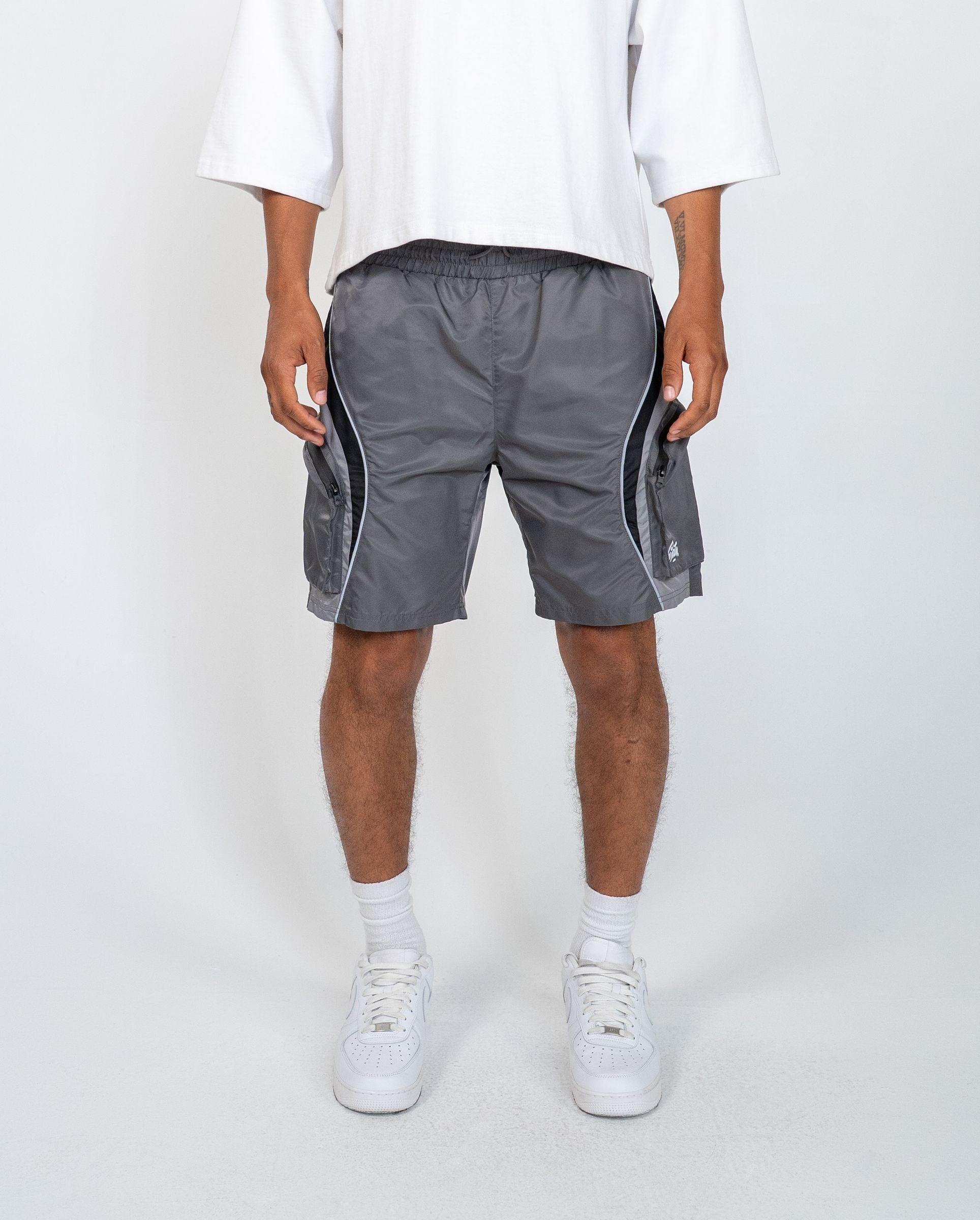 EPTM - Kats Shorts - Grey — front view