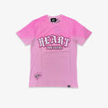 Denim City Heart Breakers Tee - Pink — front view
