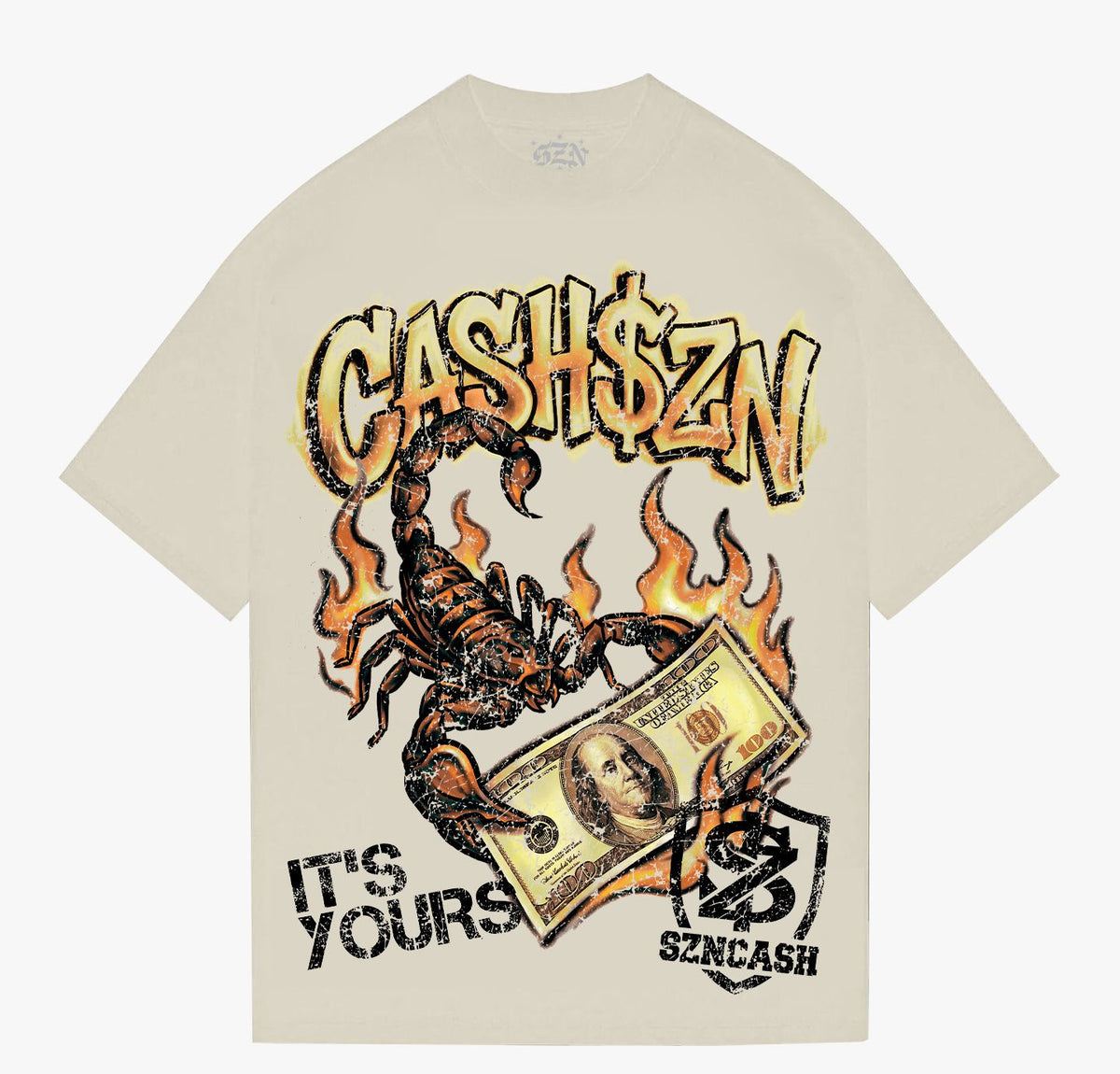 SZN - Cash Burn - Cream — front view